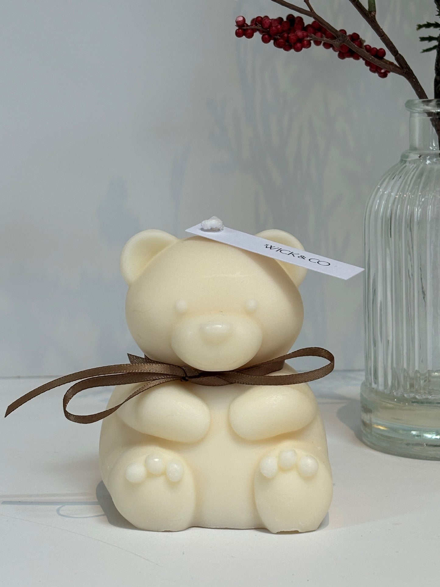 Teddy Candle