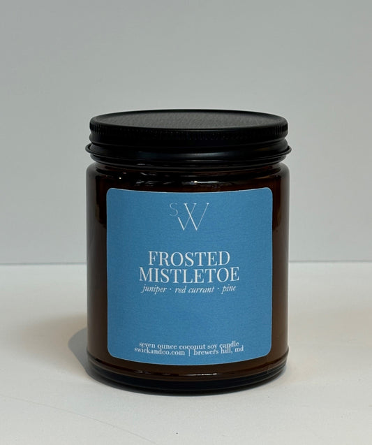 Frosted Mistletoe - 7oz Coconut Soy Candle