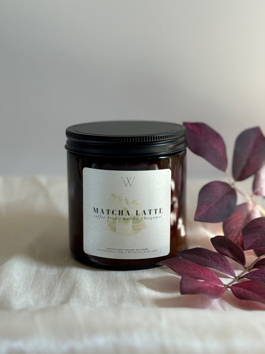 Matcha Latte - 14oz Large Coconut Soy Candle