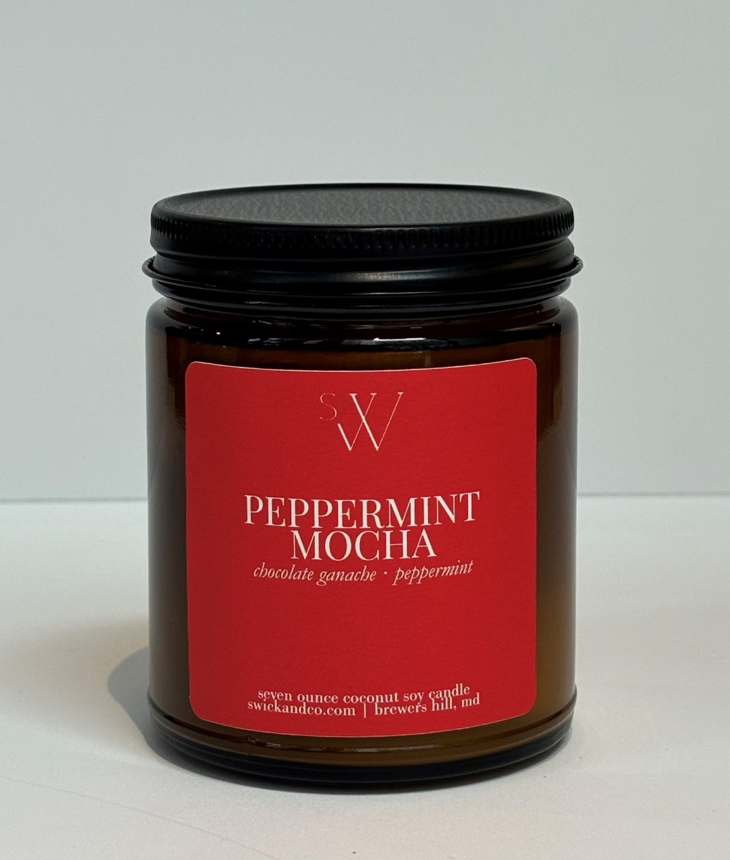 Peppermint Mocha - 7oz Coconut Soy Candle