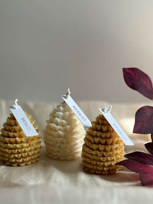 Pinecone Candle