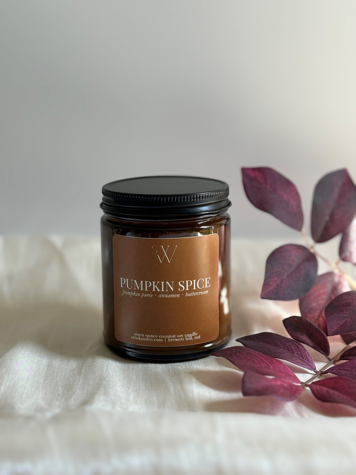 Pumpkin Spice - 7oz Coconut Soy Candle