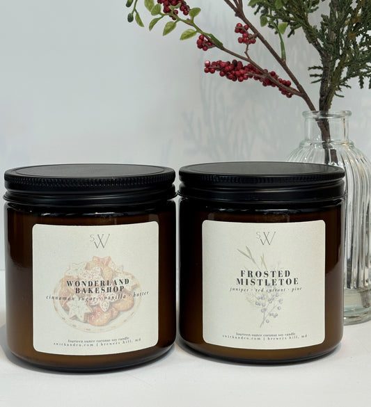 A Pair - Set of Two 14oz Coconut Soy Candles