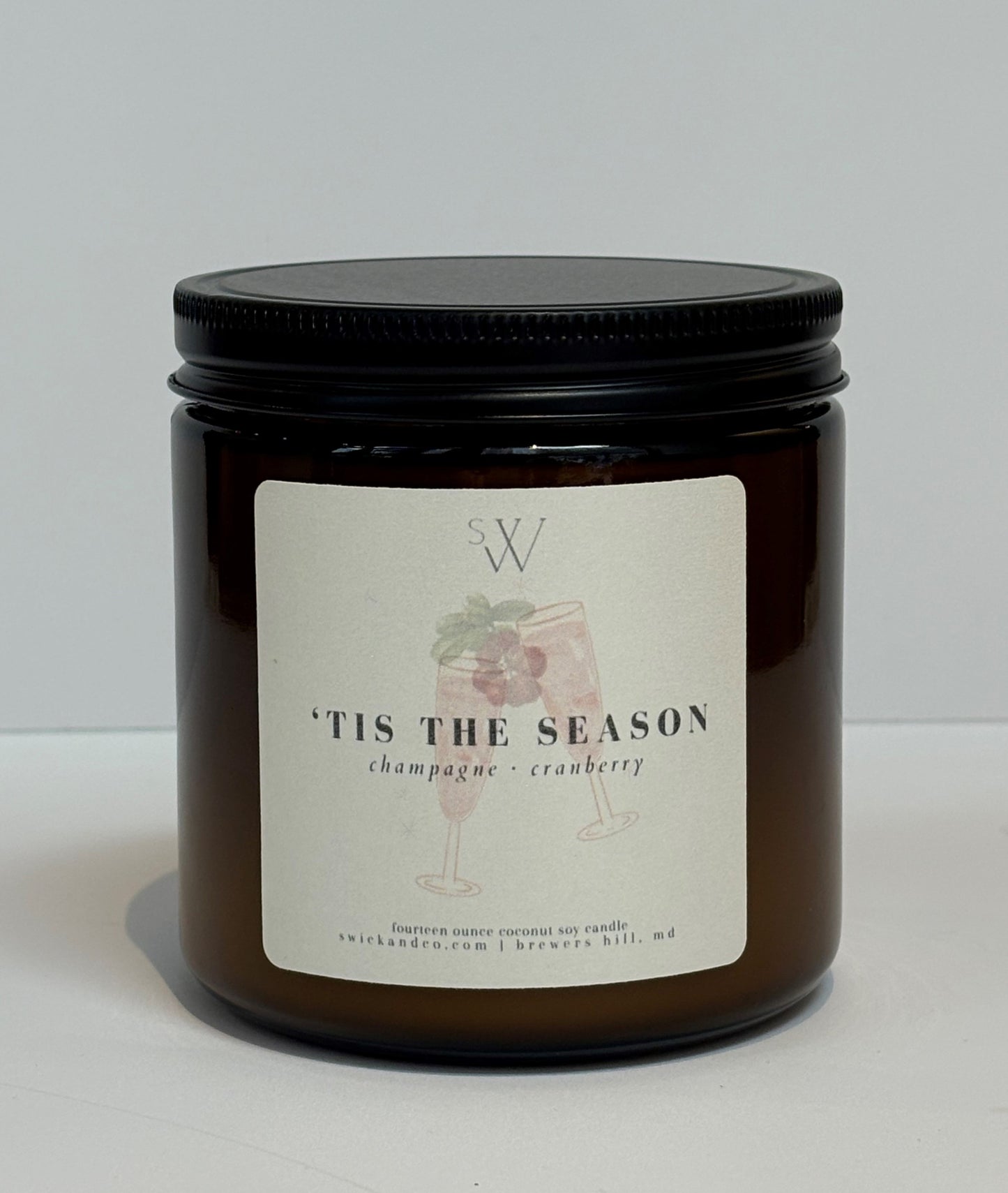 'Tis The Season - 14oz Large Coconut Soy Candle